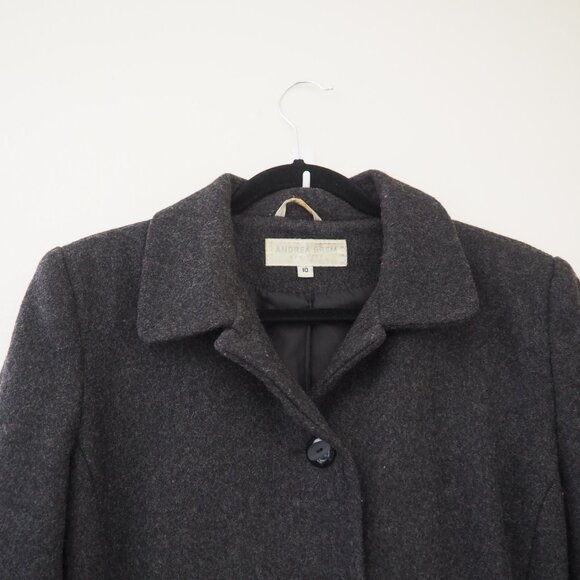 Vintage Andrea Brem New York Trench Coat sz 10 - Picture 3 of 7